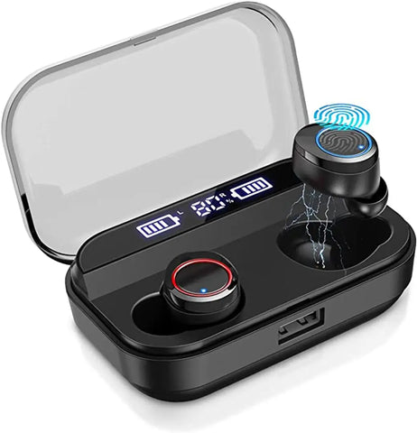 PODS M10 TWS Bluetooth 5.1 In Ear Earbuds 3500mAh Charging Box Wireless Headphone Stereo Sports Waterproof Earbuds Headsets with Microphone