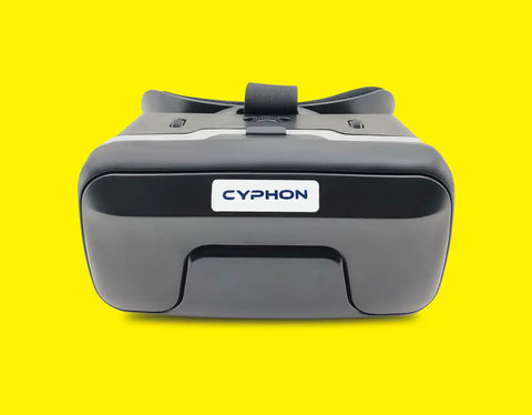 CYPHON Virtual Reality Maxx Set Smart Glasses Anti-Radiation Adjustable Screen Headband max vr for All Smartphones (Black Color)