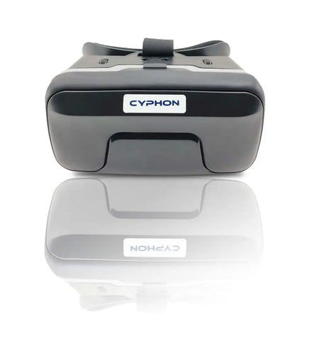 CYPHON Virtual Reality Maxx Set Smart Glasses Anti-Radiation Adjustable Screen Headband maxx VR for All Smartphones (Black Color)