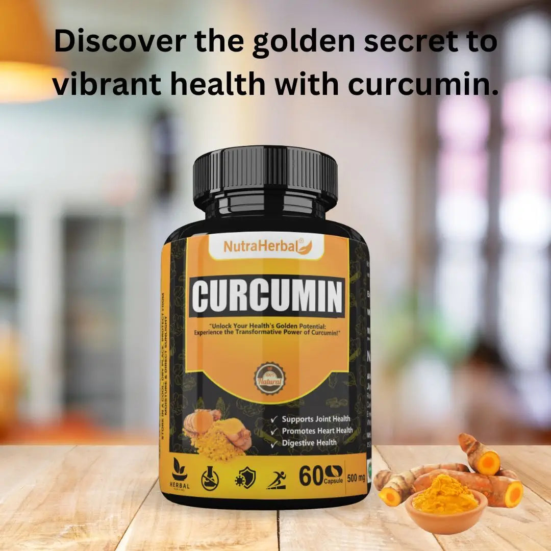 Curcumin Capsules - Unlock the Power of Turmeric 60 capsules 500 mg