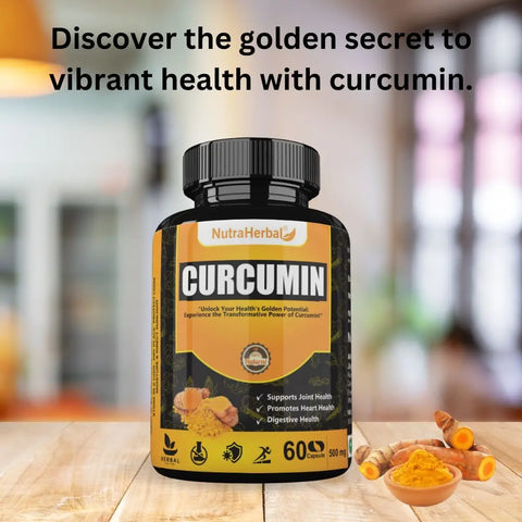 Curcumin Capsules - Unlock the Power of Turmeric 60 capsules 500 mg