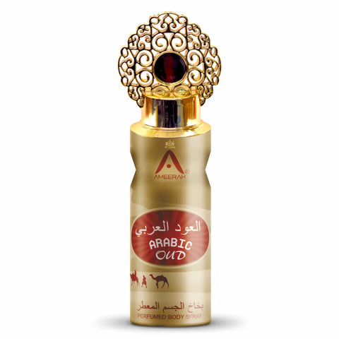 ST-JOHN Arabic Oud Long Lasting Perfumed Deodorant Spray - For Men  Women 200ml