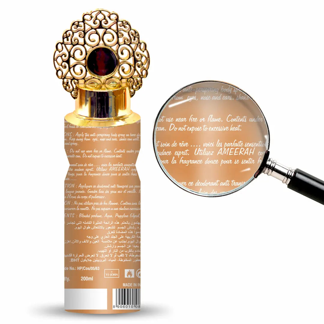 ST-JOHN Arabic Oud Long Lasting Perfumed Deodorant Spray - For Men  Women 200ml