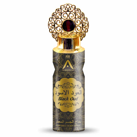 ST-JOHN Black Oud Long Lasting Perfumed Deodorant Spray - For Men  Women (200 ml)