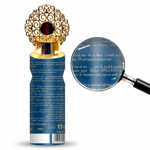 ST-JOHN Bushra Long Lasting Perfumed Deodorant Spray - For Men  Women 200ml