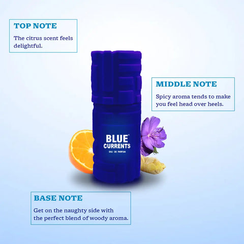 ST-JOHN Cobra Deo Sport Deodorant Body Spray (150ML) and Blue Current 50ML Perfume (2 Items in the set)