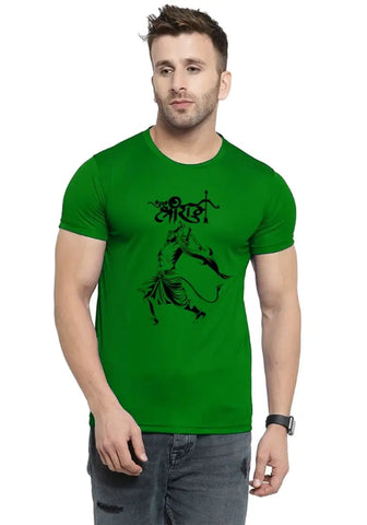 UneeQ Stylish Hanuman Angry Printed Tshirt  Round Neck Unisex Polyester | Lycra T-shirt for Men And Women