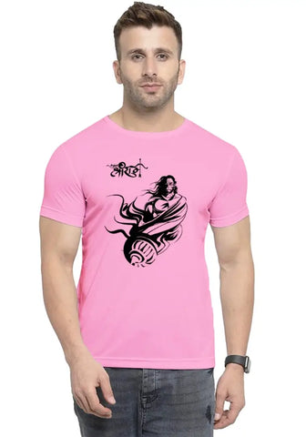 UneeQ Stylish Hanuman Printed Tshirt  Round Neck Unisex Polyester | Lycra T-shirt for Men And Women