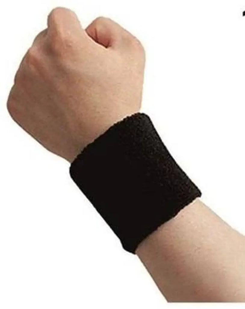 Wrist Black Band Wrist Support&nbsp;(Black) - Pack of 1 Pair