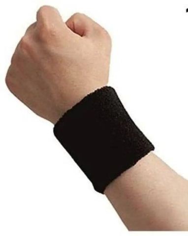 Wrist Black Band Wrist Support&nbsp;(Black) - Pack of 1 Pair