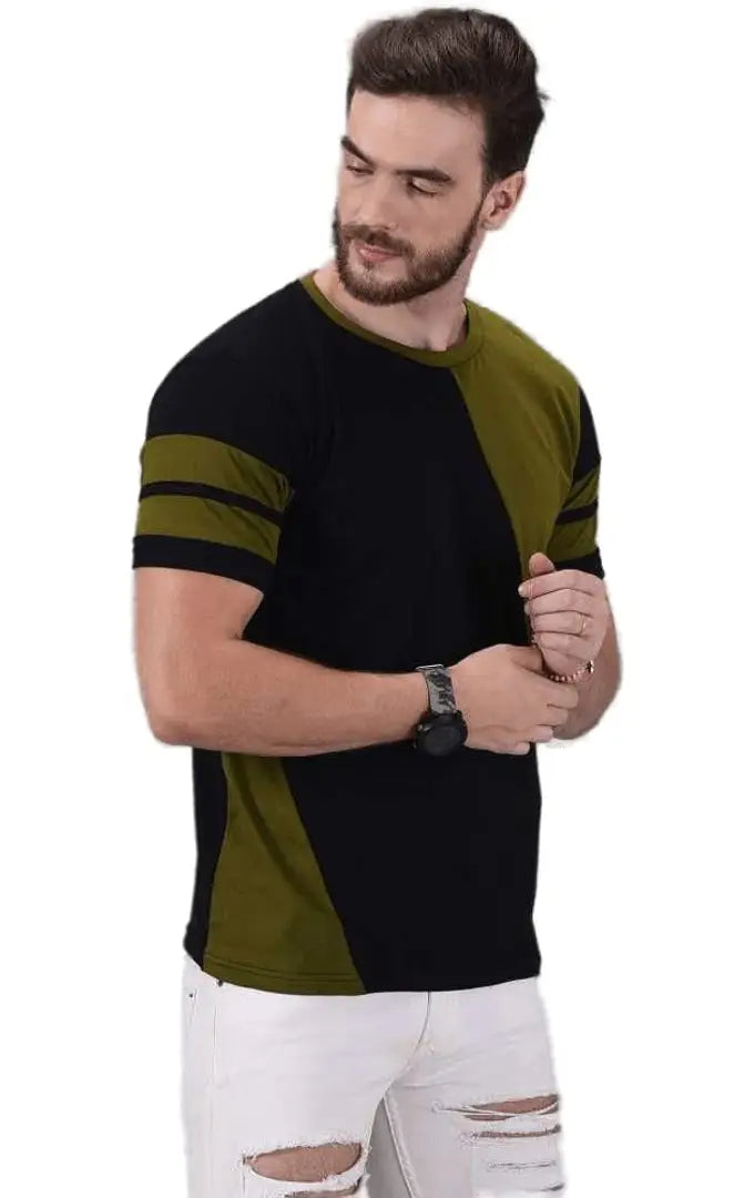 BET Branded Men's TEES (Small, CBC 1 Olive)