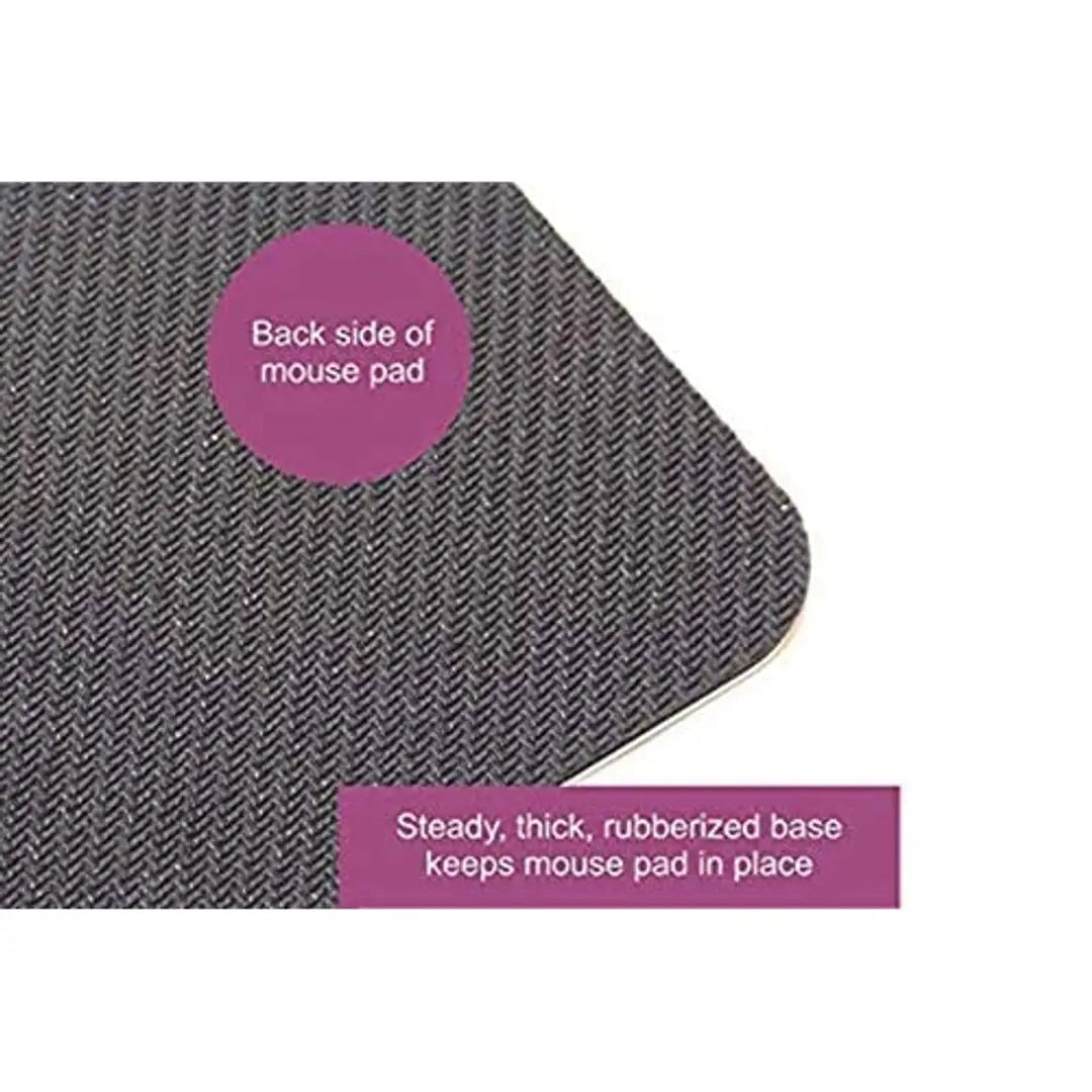 Corporate Mouse Pad|Clear Your Mind Print|Sublimated Mouse Pad|Anti - Slippery Mouse Pad|Mouse Pad for All Types of Mouse