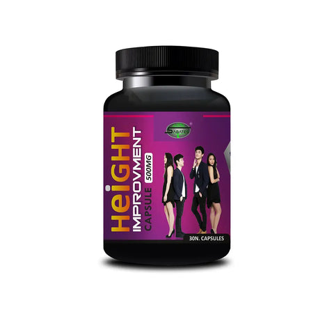 Hight Improvement Capsule For Men Women Taller Height | Height Product, Hight Capsules To Develop Bones Length Density