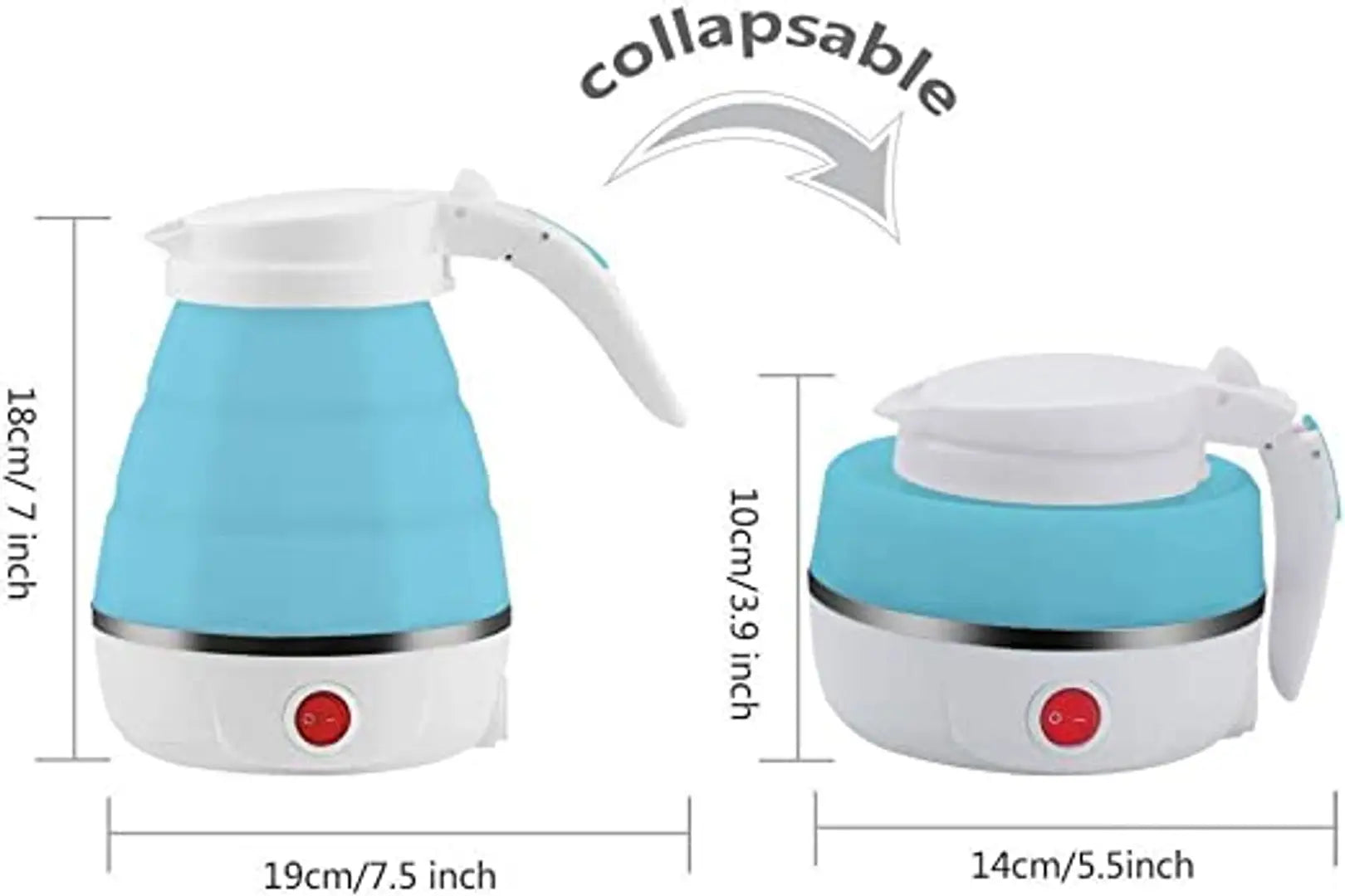 Electric Kettle Silicone | Travel Mini Foldable Kettles_K79