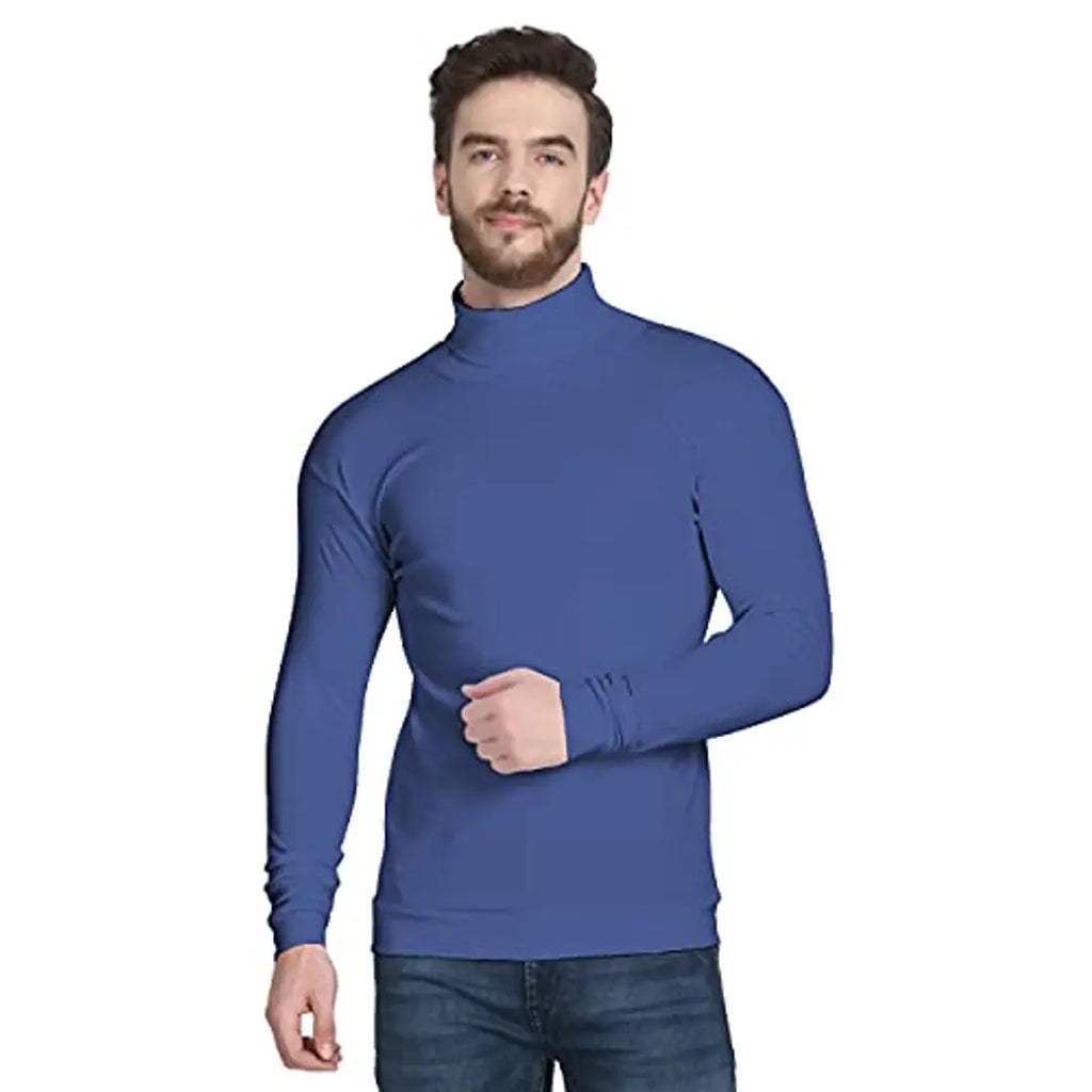 MYO Men's Full Sleeves Turtle Neck/high Neck t Shirt | Sweatshirt|Hoodies