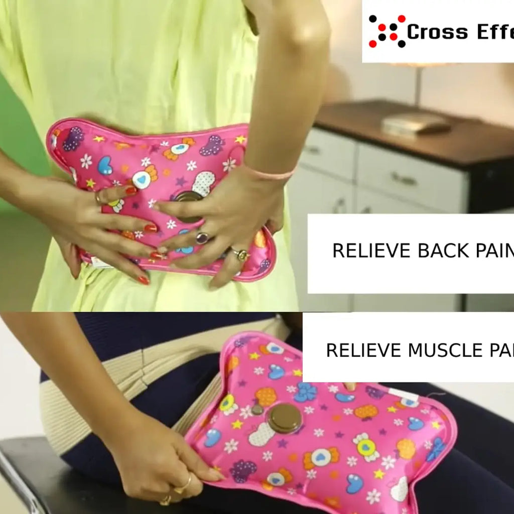 Electric Hot Water Bag- Rechargeable Heating Pad Rechargeable Hot Water Bag - Pack Of 2