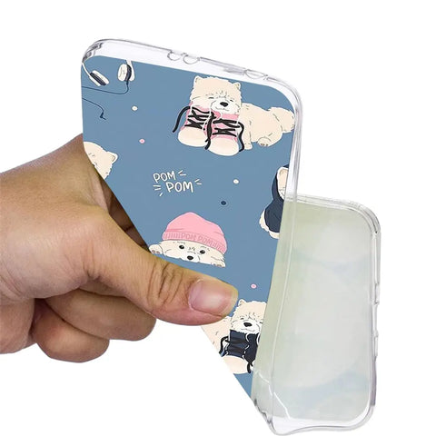 Designer Silicon Printed Mobile Covers For Intel A49