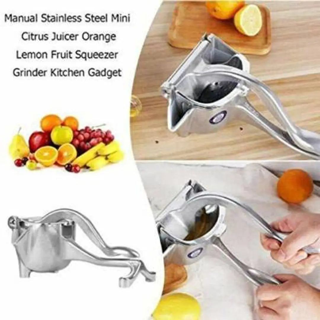 Aluminium Hand Juicer Aluminium Manual Fruit Juicer Heavy Duty Alloy Lemon Press Squeezer Lemon Orange Juicer