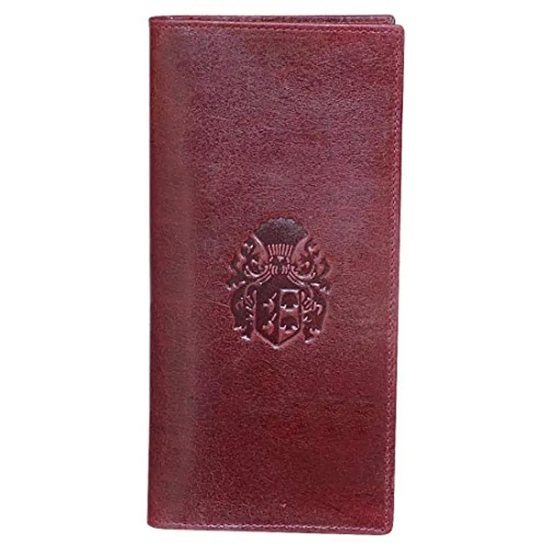 Style Shoes Maroon Smart and Stylish Leather Card Holder