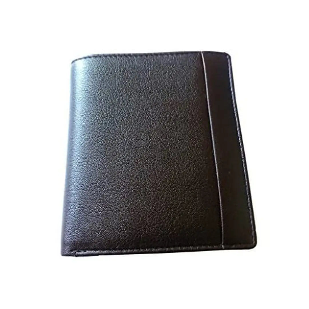 WSD men's brown synthetic wallet (WSDWallet0011) (brown)