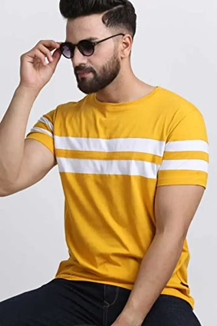 BET Branded Men's TEES (Small, CBC 2 Yellow)
