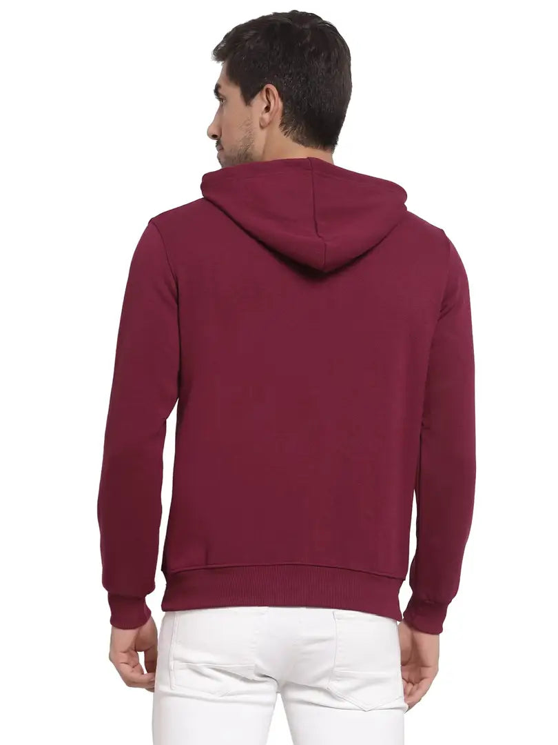 HEATHEX Men's Pullover EcoSmart Stylish Cotton Fleece Hooded Neck Sweatshirt