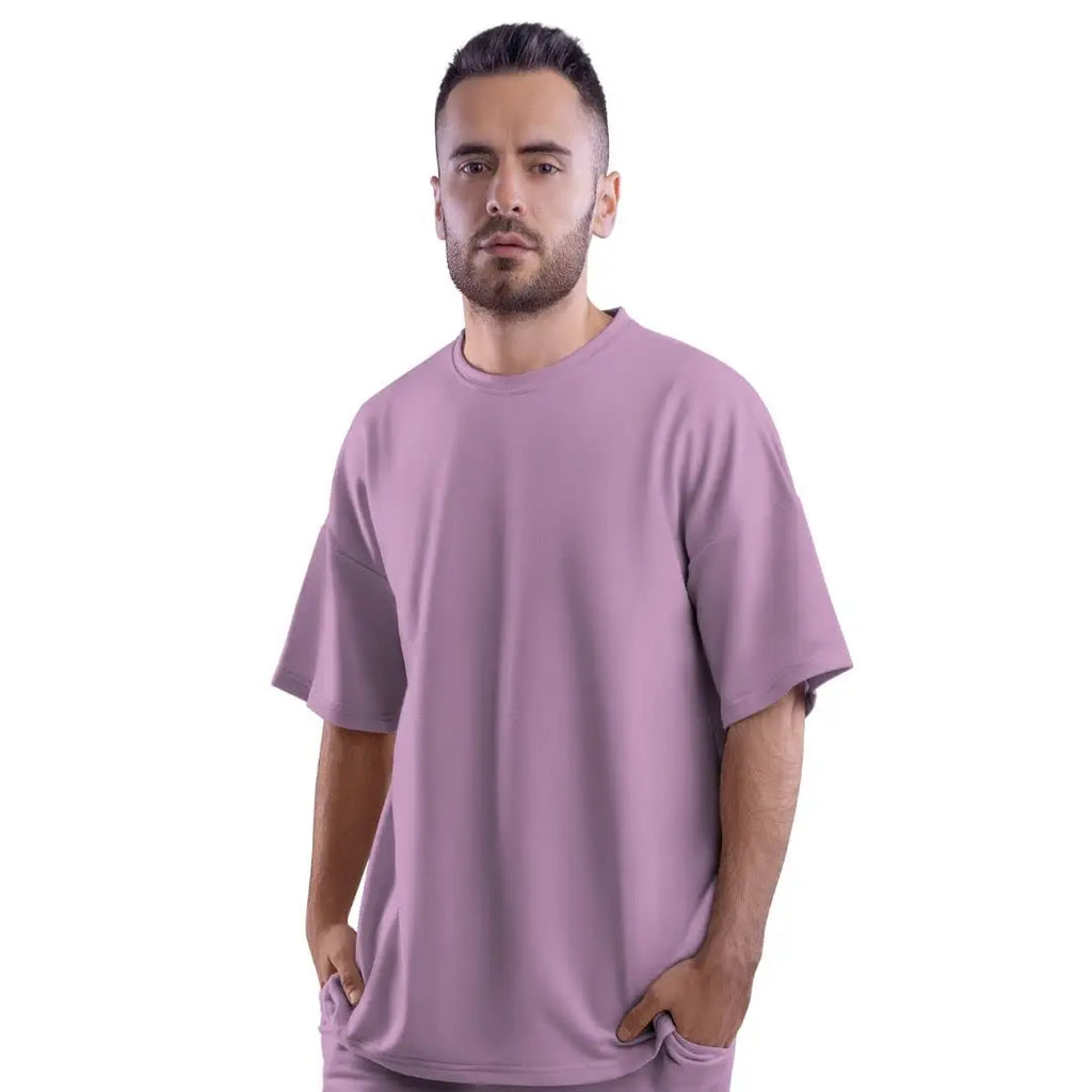 Cool Plus Solid Oversized Unisex T-Shirt