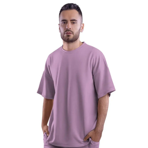 Cool Plus Solid Oversized Unisex T-Shirt