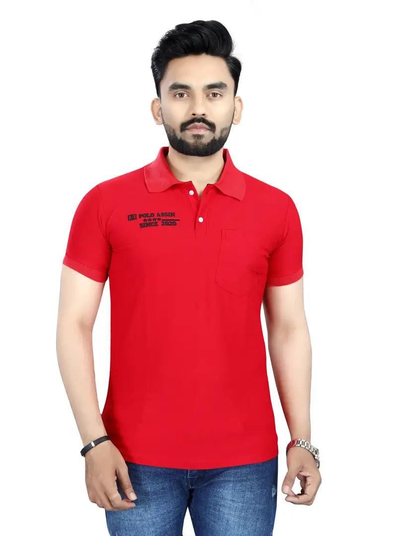 Stylish Fancy Polycotton Polos T-Shirts For Men