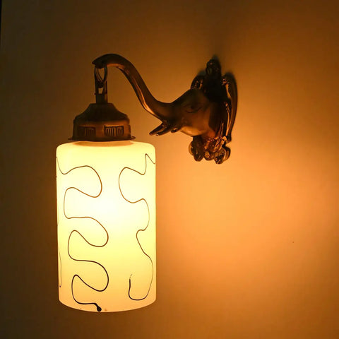 VERMA Elephant Shape Wall Fitting Lamp Light-T6