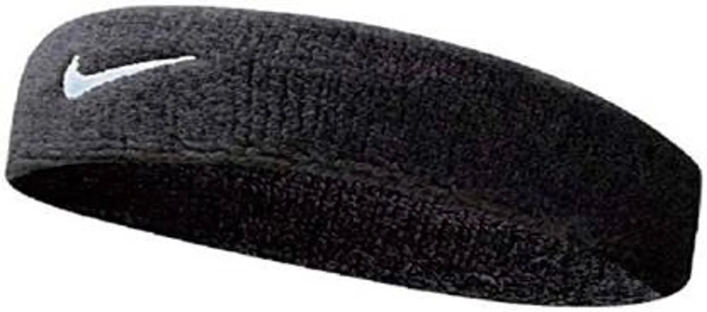 Headband for Women  Men Sports Sweatband Fitness Band&nbsp;(Black, White, Pack of 2)