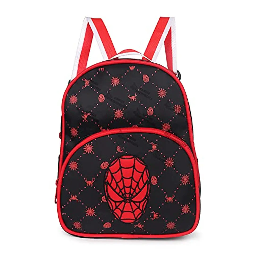 Sanjis enterprise Little kids Shoulder bag-pack, Handbag, Cartoon print Bag, Gifts Bag Backpack Hand Carry Purse Bag for Girls and boys. (red and black)