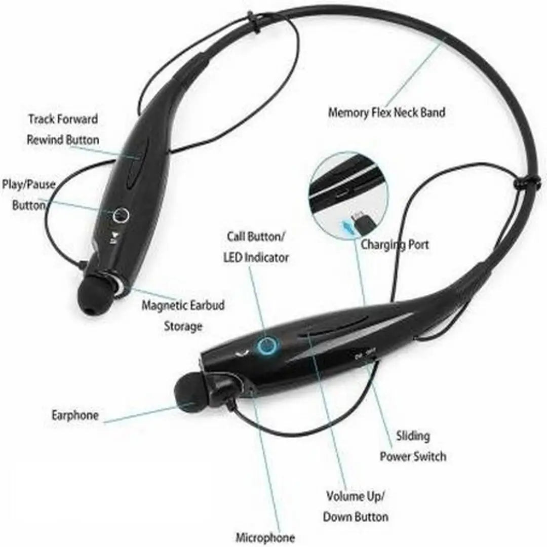 HBS-730 Sports Stereo Headphone Bluetooth Headset