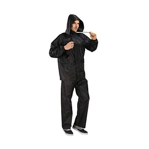 Goodluck Men's Solid Raincoat