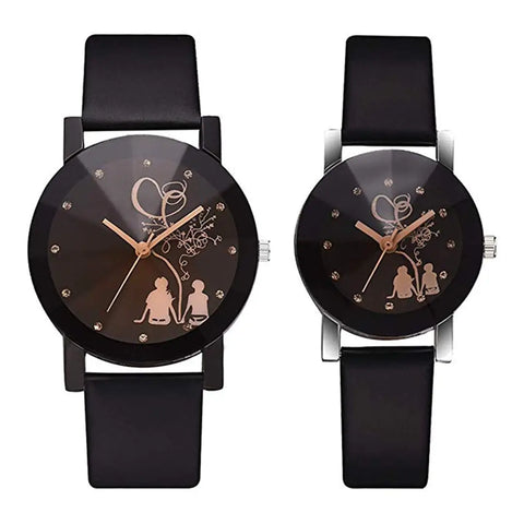 Elegant Professional Analog Watches -2 Pieces