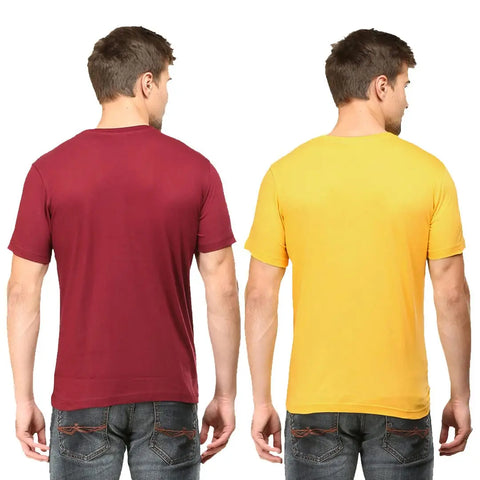 Cool Plus Men's T-Shirts Regular Fit Pack of 2