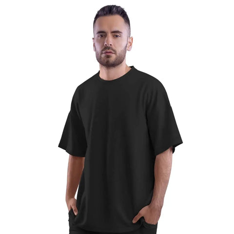 Cool Plus Solid Oversized Unisex T-Shirt