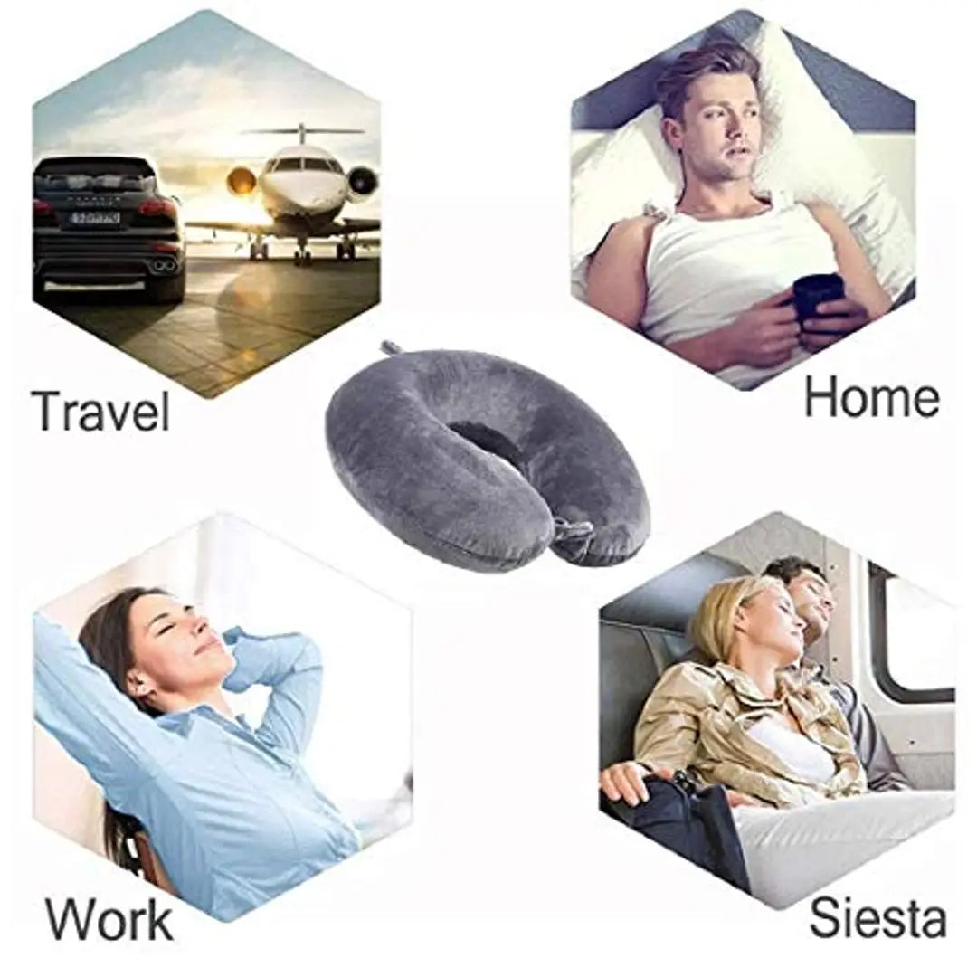 ME & YOU Neck Pillow for Travel| Neck Support Rest Pillow| Neck Pillow for Neck Pain ( Fiber - Body Positioners )