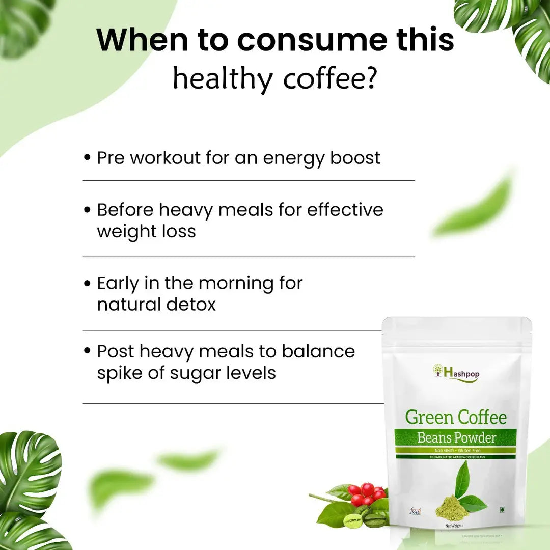 Green Coffee Beans Powder For Weight Loss Management Instant Coffeenbsp;nbsp;500 G Green Coffee Flavoured
