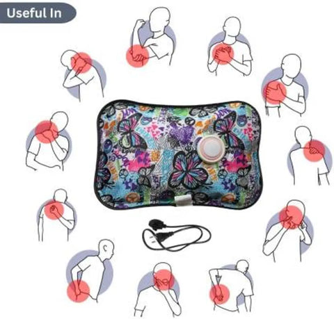 Electric Hot water Bag for Pain Relief, Muscle Pains (Empty Bag)