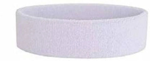 White Outdoor Fitness Sports Sweatband Headband Yoga Head Support&nbsp;(White)