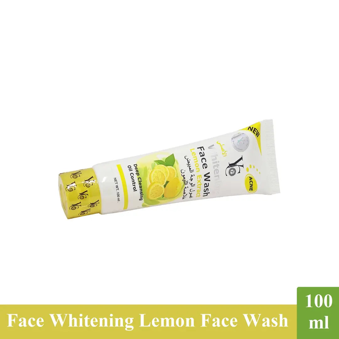 Lemon Extract Deep Cleansing Oil Control YC FaceWash - 100ml