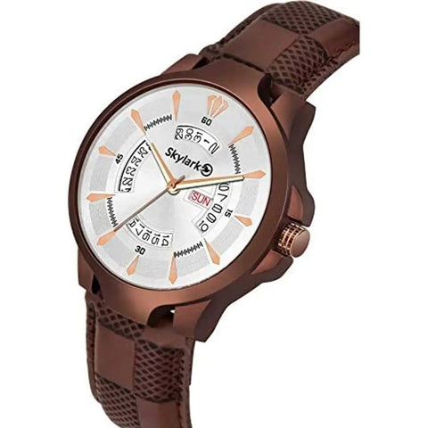 Skylark Analog White Dial Men's Watch-Sky-176_121