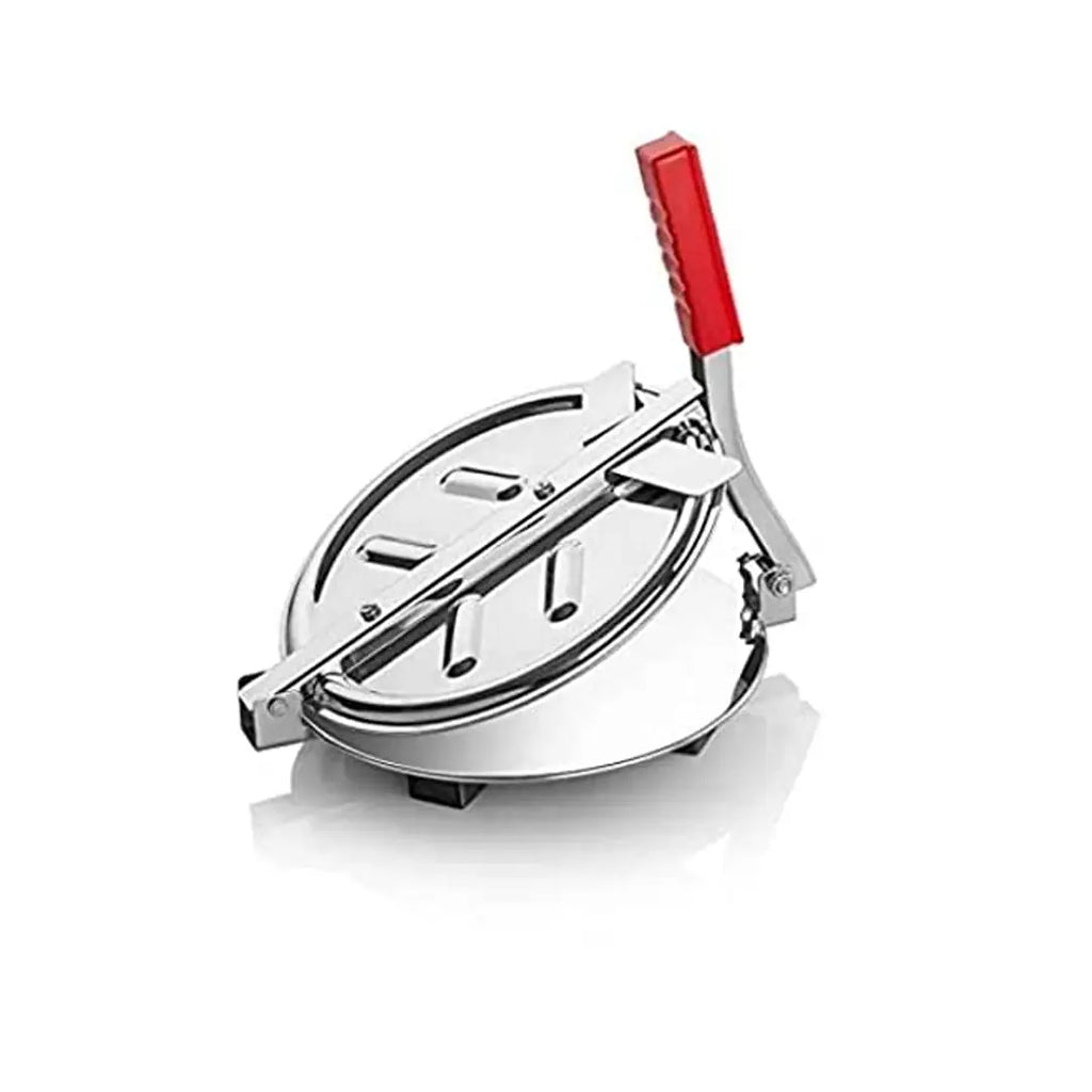 Stylish Fancy Stainless Steel Puri Press Machine Puri Maker,Dumpling Press Moulds Roti Chapati Press For Kitchen Manual Hand Press With Handle Khakhra Puri Maker Hand Tool