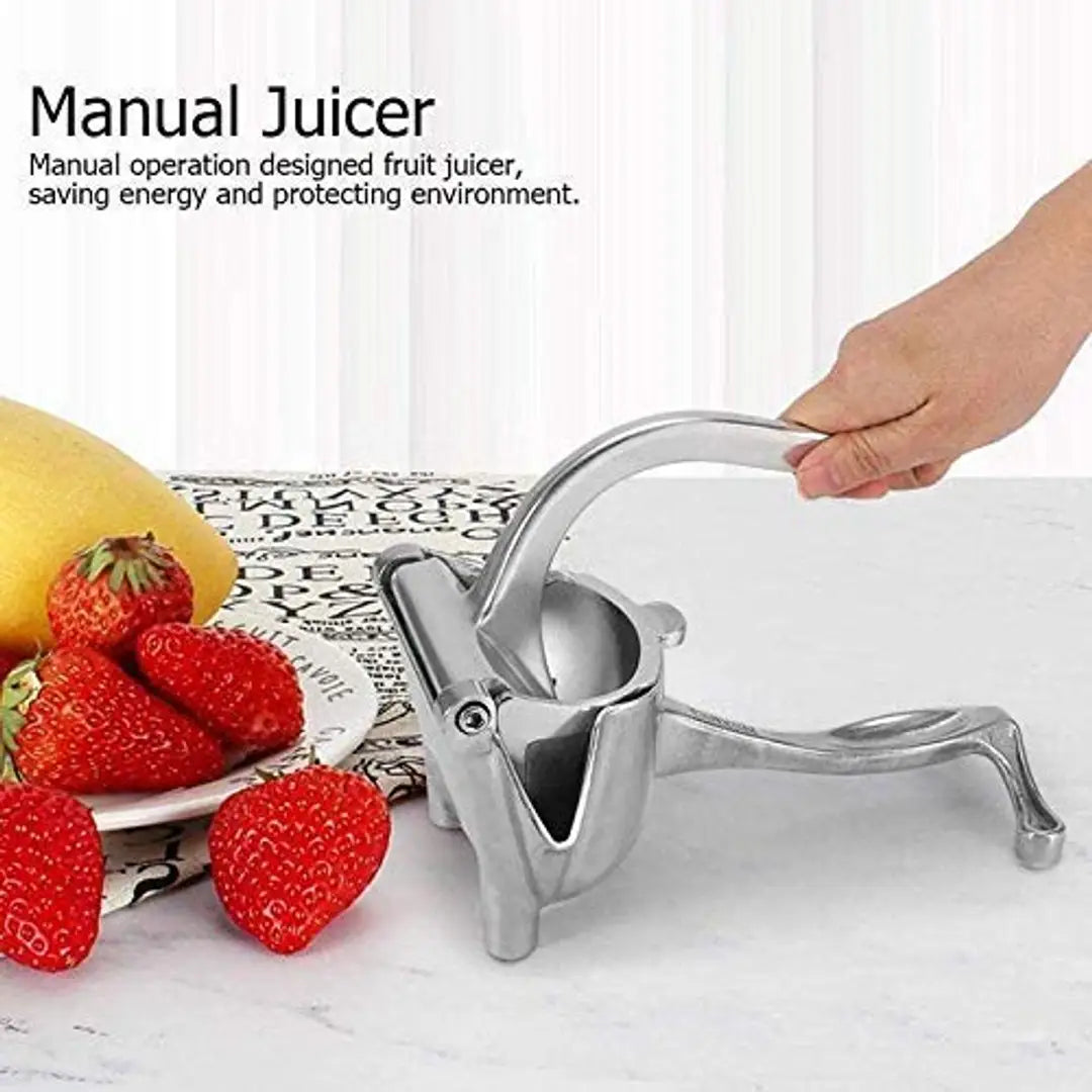 Manual Hand Press Fruit Juicer Heavy Quality with Detachable Lever and Removable Aluminium Manual Lime Juicer Hand Juicer, juicer Instant, Orange Juicer, Steel Handle Juicer,Fruit Juicer