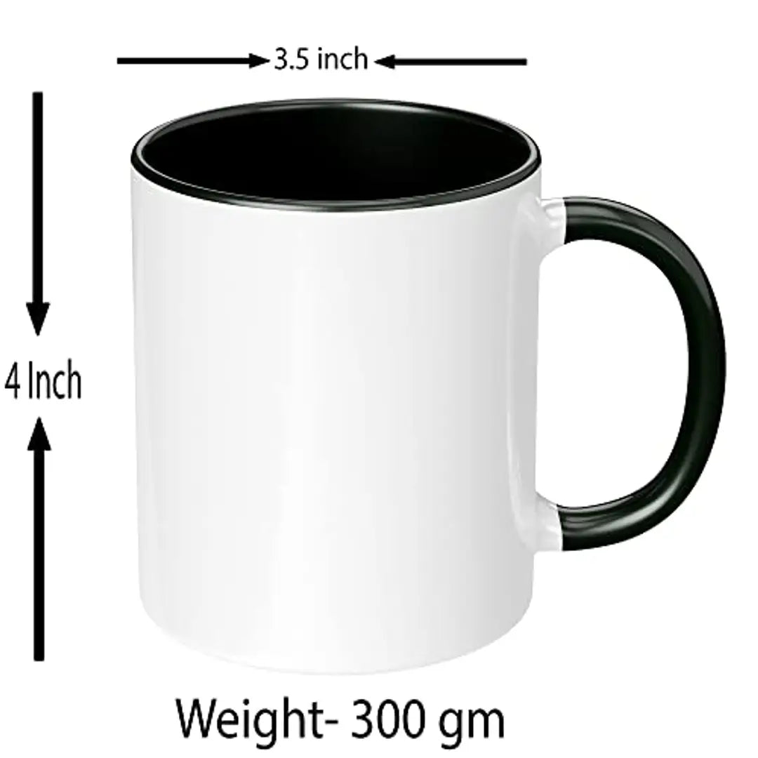 NH10 DESIGNS Thankyou Sis Printed Black Text Quote Family Name Printed Mug?for Sis Birthday Gift for Sis Mug Gift for Sis?(Microwave Safe Ceramic Tea Coffee Mug- 350 ML) (TY3TM 107)