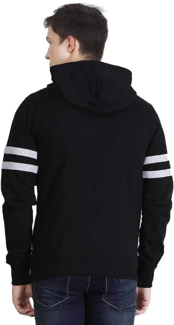 RiseMax Striped Cotton Blend M43 Full Sleeve Hoodie Regular Fit T-Shirts for Men