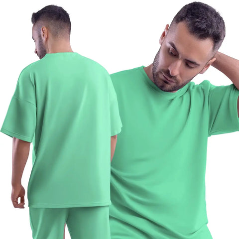 Cool Plus Solid Oversized Unisex T-Shirt