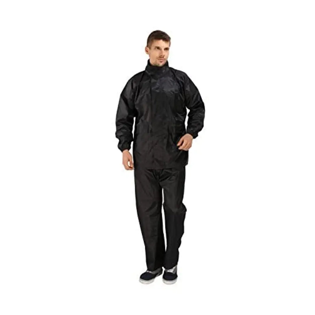 Goodluck Men's Solid Raincoat