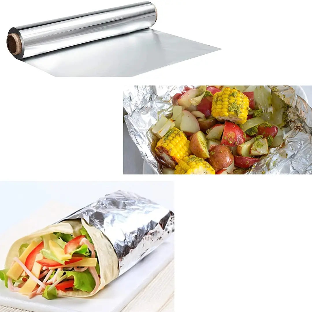 Freshwrapp Aluminium Foil (Pack Of 3) | Food Packing , Wrapping, Storing And Serving